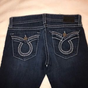 Big Star size 31Long bootcut jeans, new without tags. Dark wash.